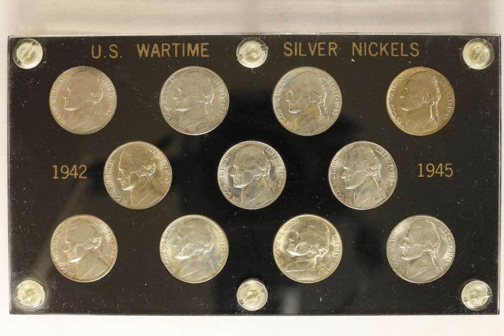 BIDALOT COIN AUCTION ONLINE MON. OCT. 18TH, 2021 AT 7 PM EDT