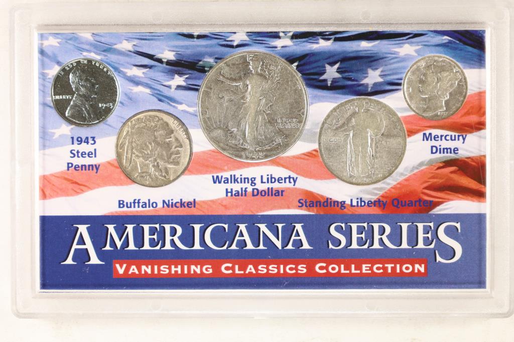 BIDALOT COIN AUCTION ONLINE MON. JAN. 24TH, 2022 AT 7 PM EST